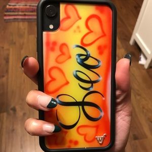 Leo wildflower iphone XR case